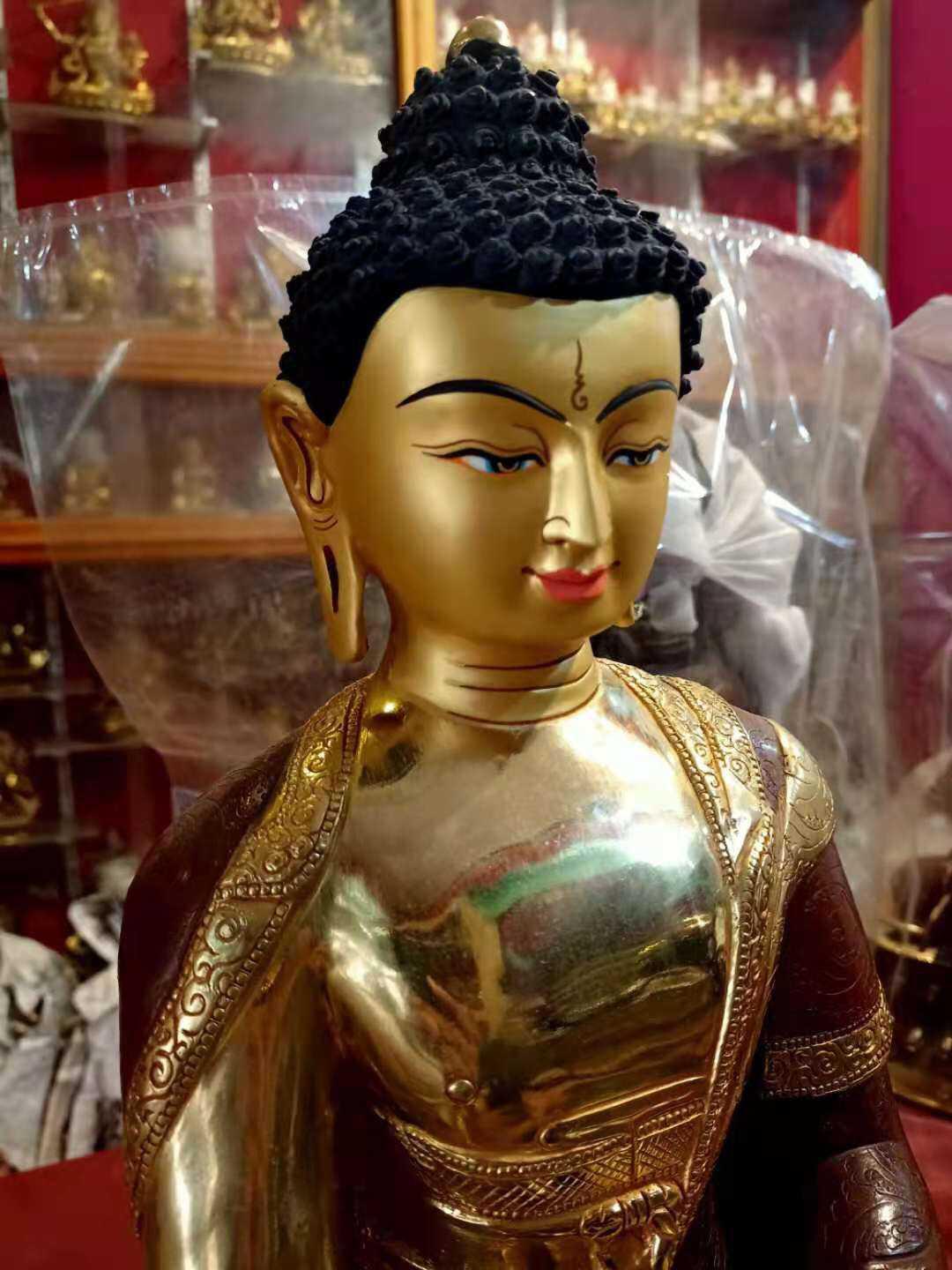 TÔN TƯỢNG THÍCH CA MÂU NI NEPAL 45CM