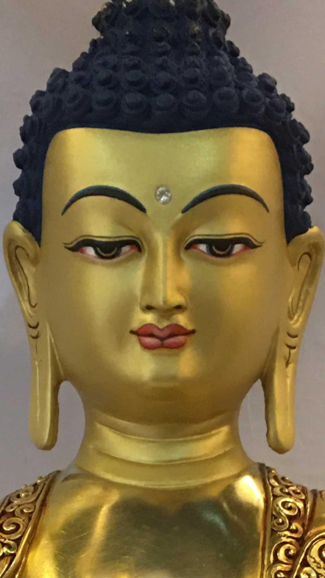 TÔN TƯỢNG THÍCH CA MÂU NI NEPAL 32CM