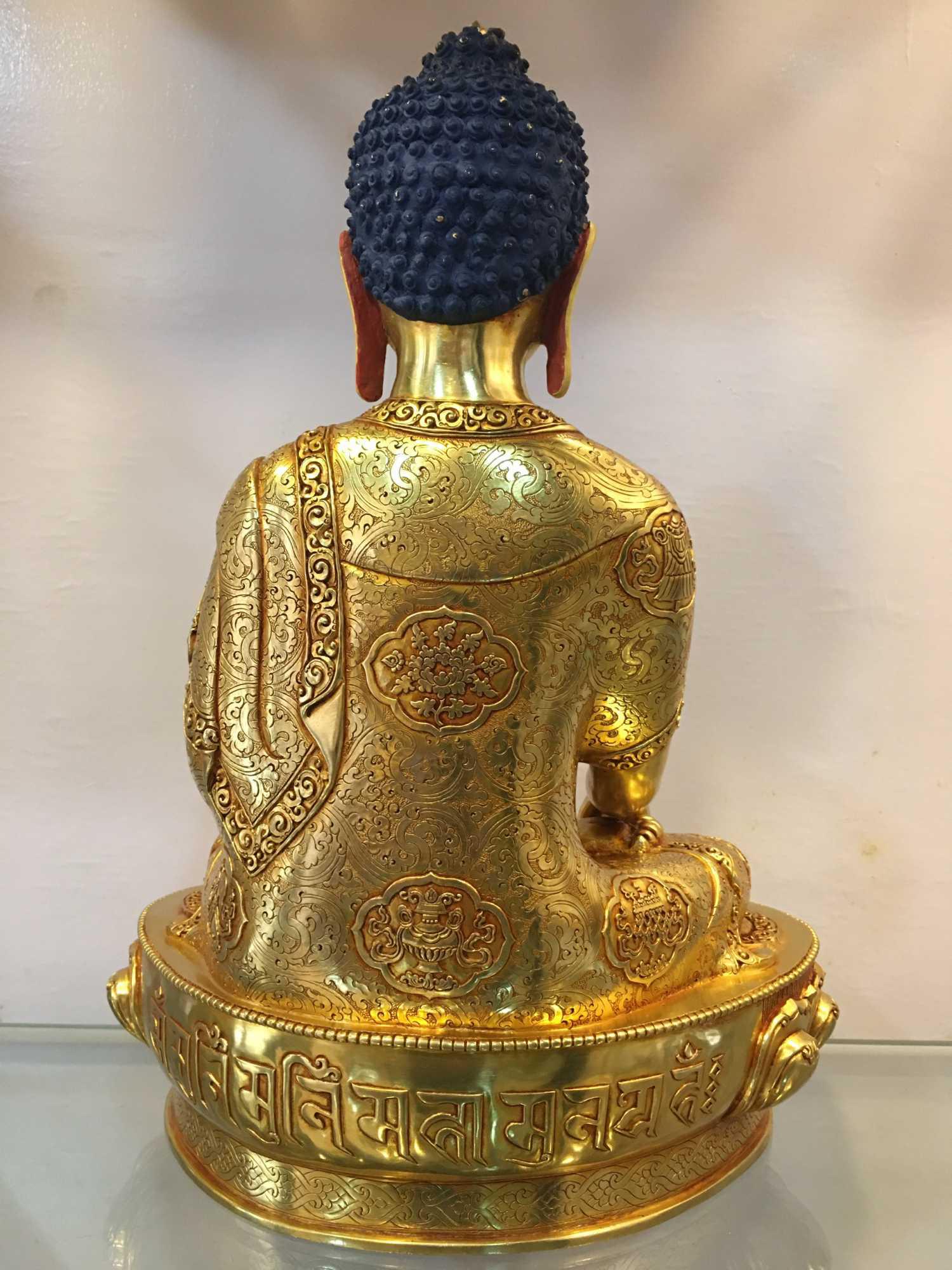 TÔN TƯỢNG THÍCH CA MÂU NI NEPAL 32CM