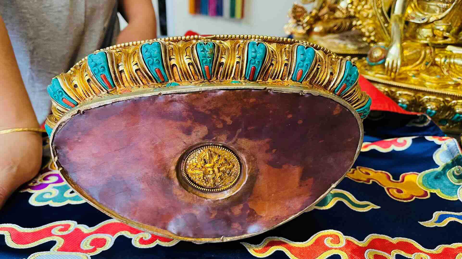 TÔN TƯỢNG THÍCH CA MÂU NI NEPAL CAO CẤP 40CM