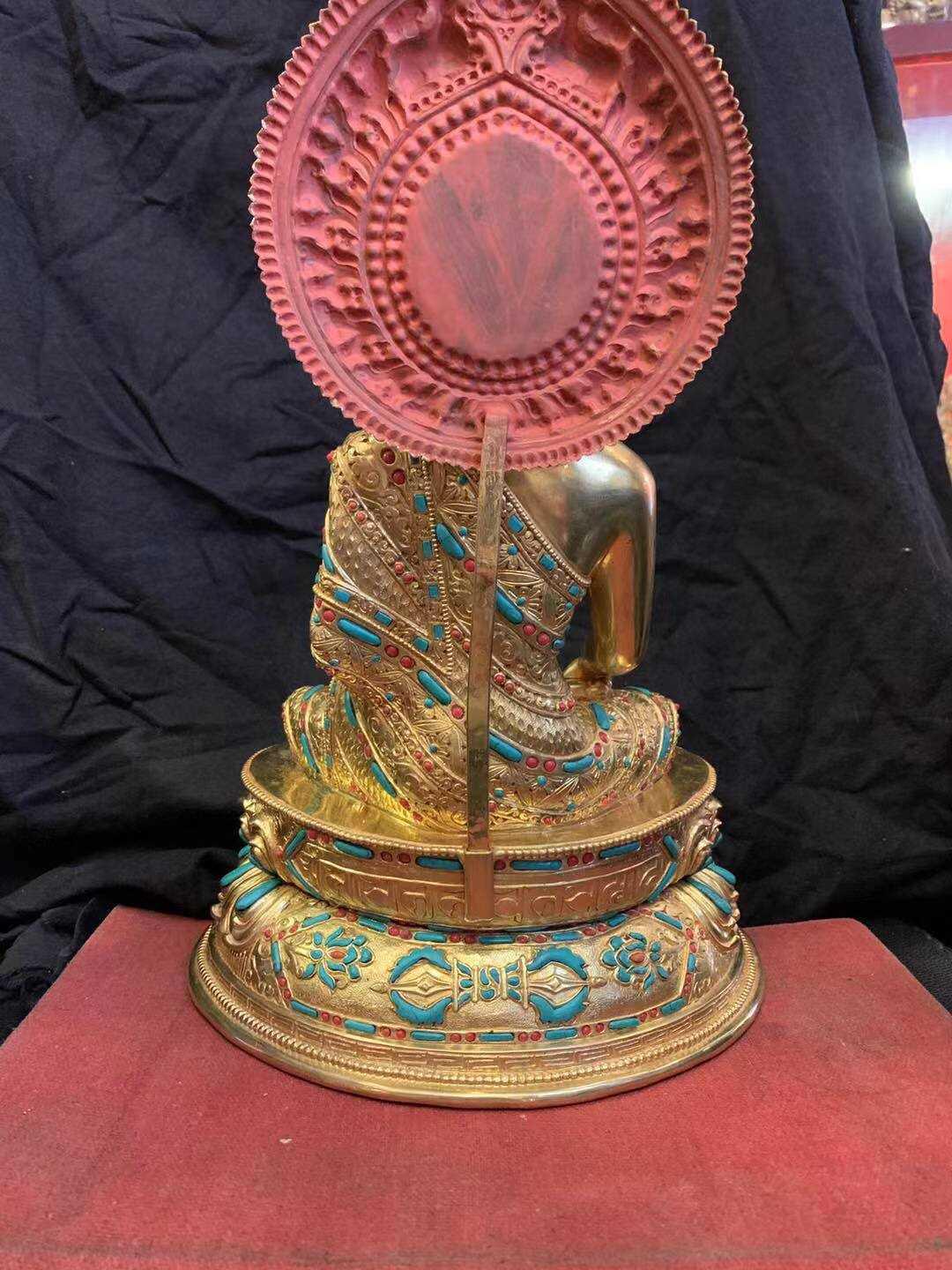 TÔN TƯỢNG THÍCH CA MÂU NI NEPAL 36CM