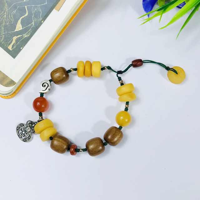 VÒNG TAY TRẦM MIX HÔ PHÁCH
