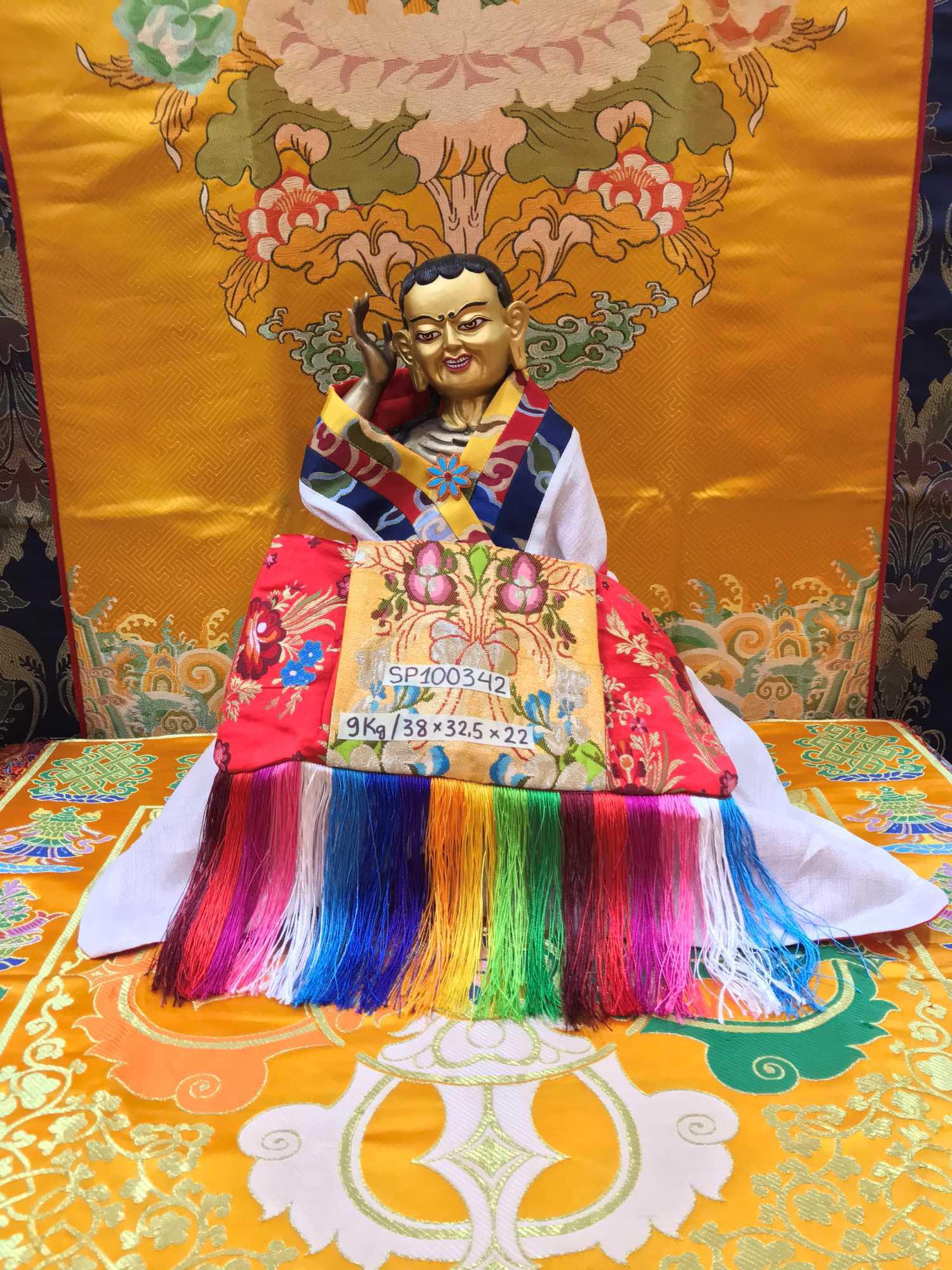 TÔN TƯỢNG MILAREPA TÂY TẠNG 38CM
