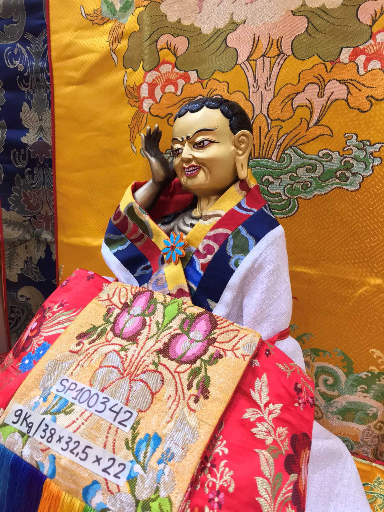 TÔN TƯỢNG MILAREPA TÂY TẠNG 38CM