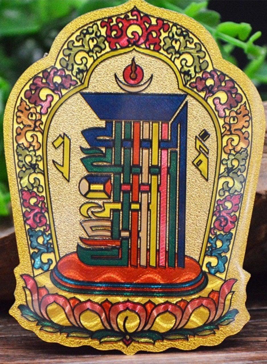 DECAL DÁN BIỂU TƯỢNG KALACHAKRA