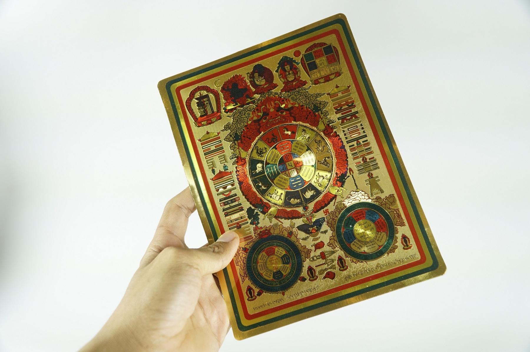 DECAL DÁN VĂN THÙ CỬU CUNG
