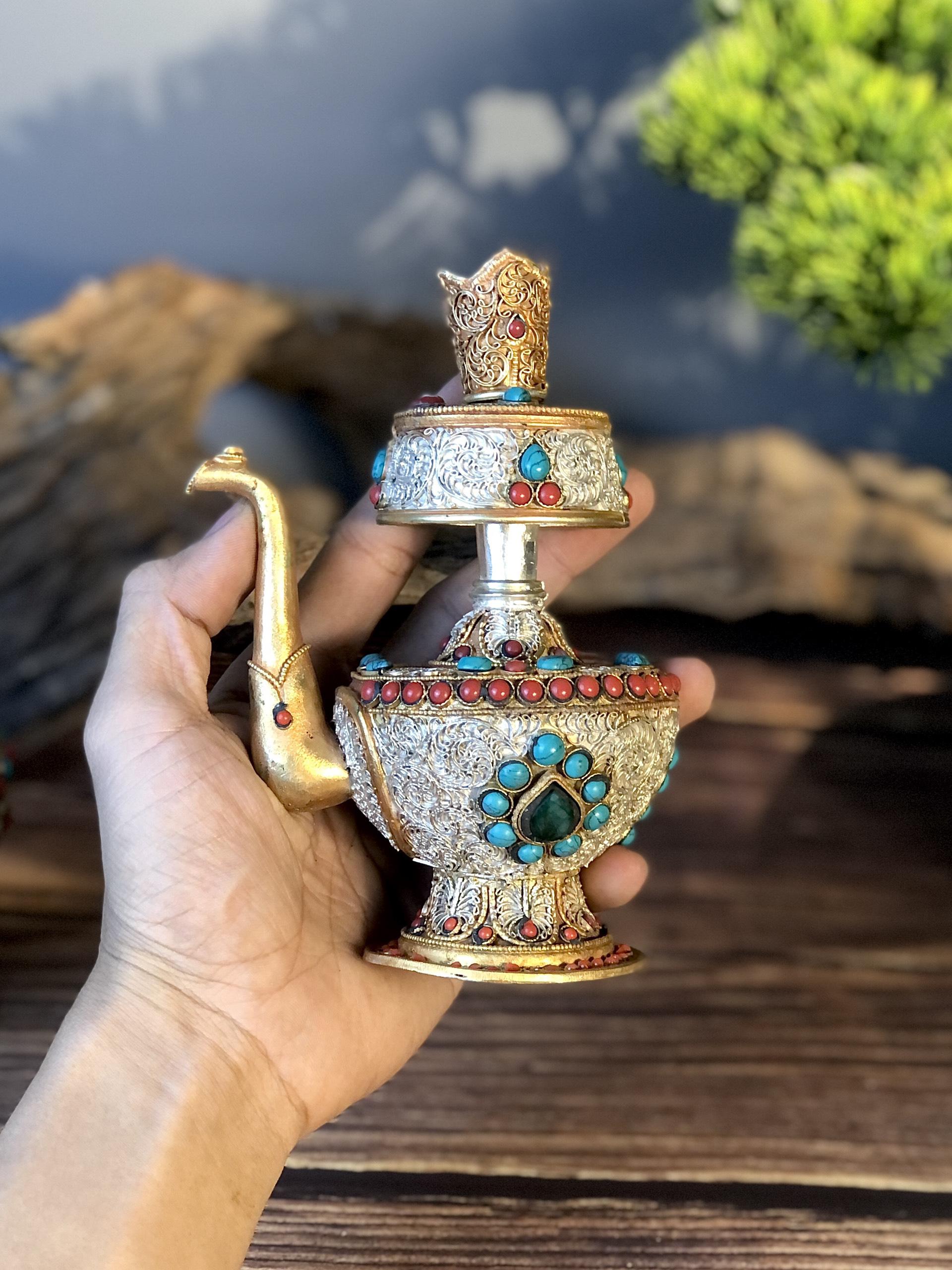 BÌNH SÁI TỊNH CẨN ĐÁ ĐIÊU KHẮC THỦ CÔNG
