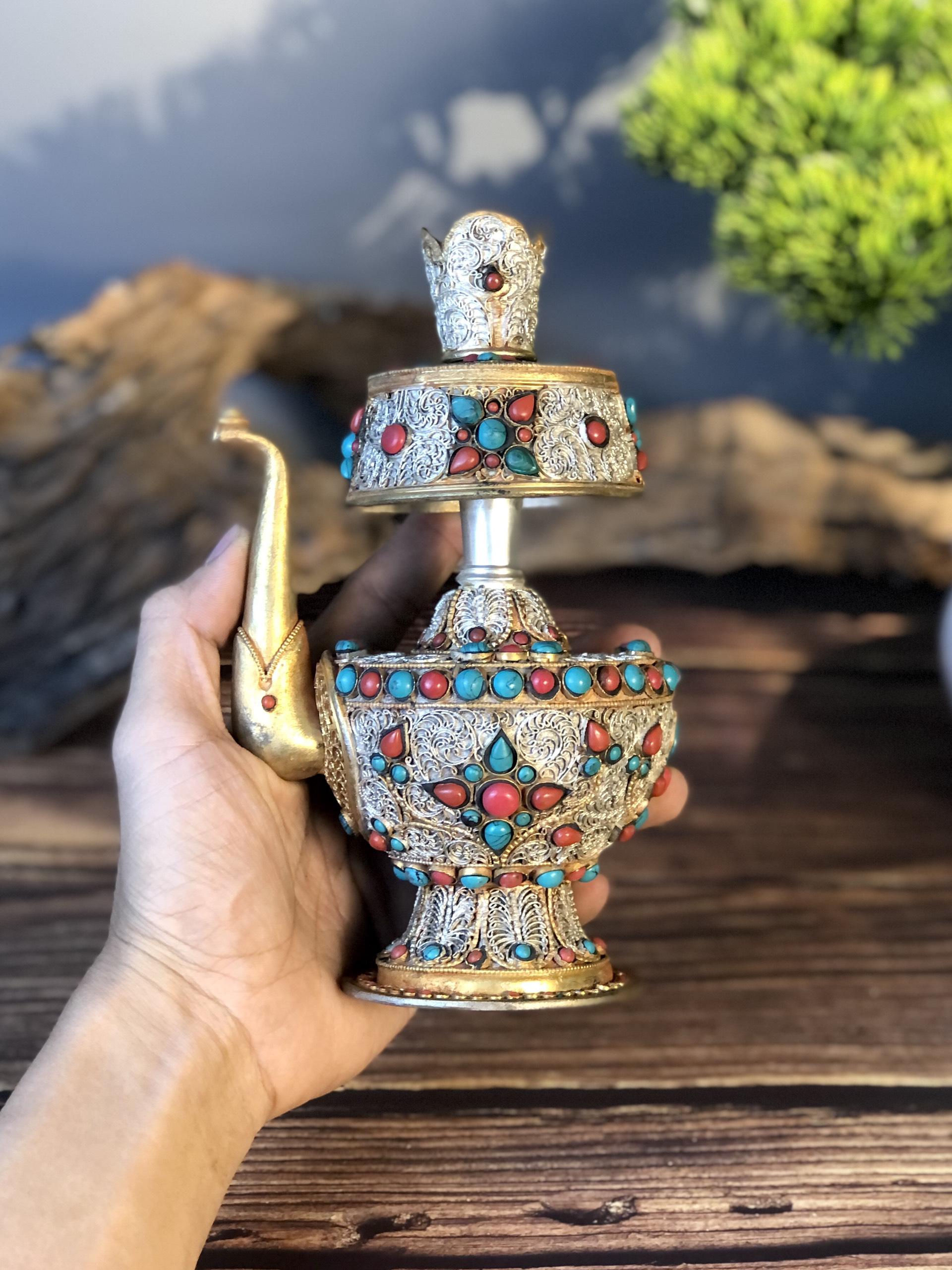 BÌNH SÁI TỊNH CẨN ĐÁ ĐIÊU KHẮC THỦ CÔNG