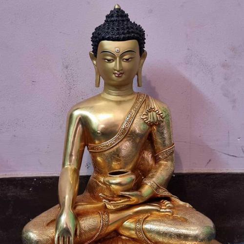 TÔN TƯỢNG THÍCH CA MÂU NI NEPAL 42CM