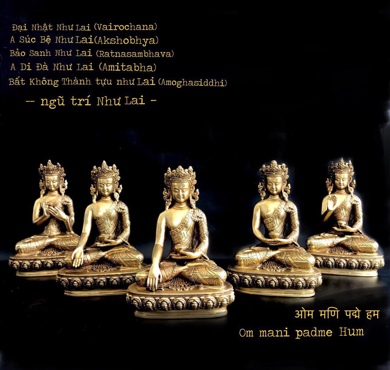 NGŨ TRÍ NHƯ LAI 15CM