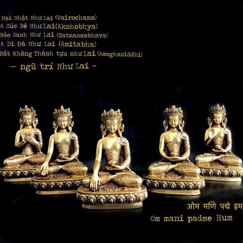 NGŨ TRÍ NHƯ LAI 15CM