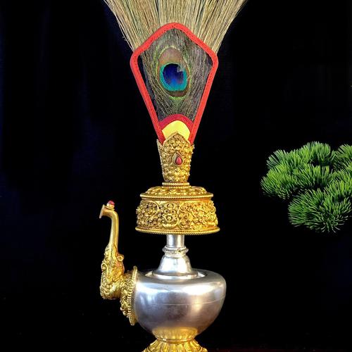 BÌNH SÁI TỊNH BẠC MẠ VÀNG 