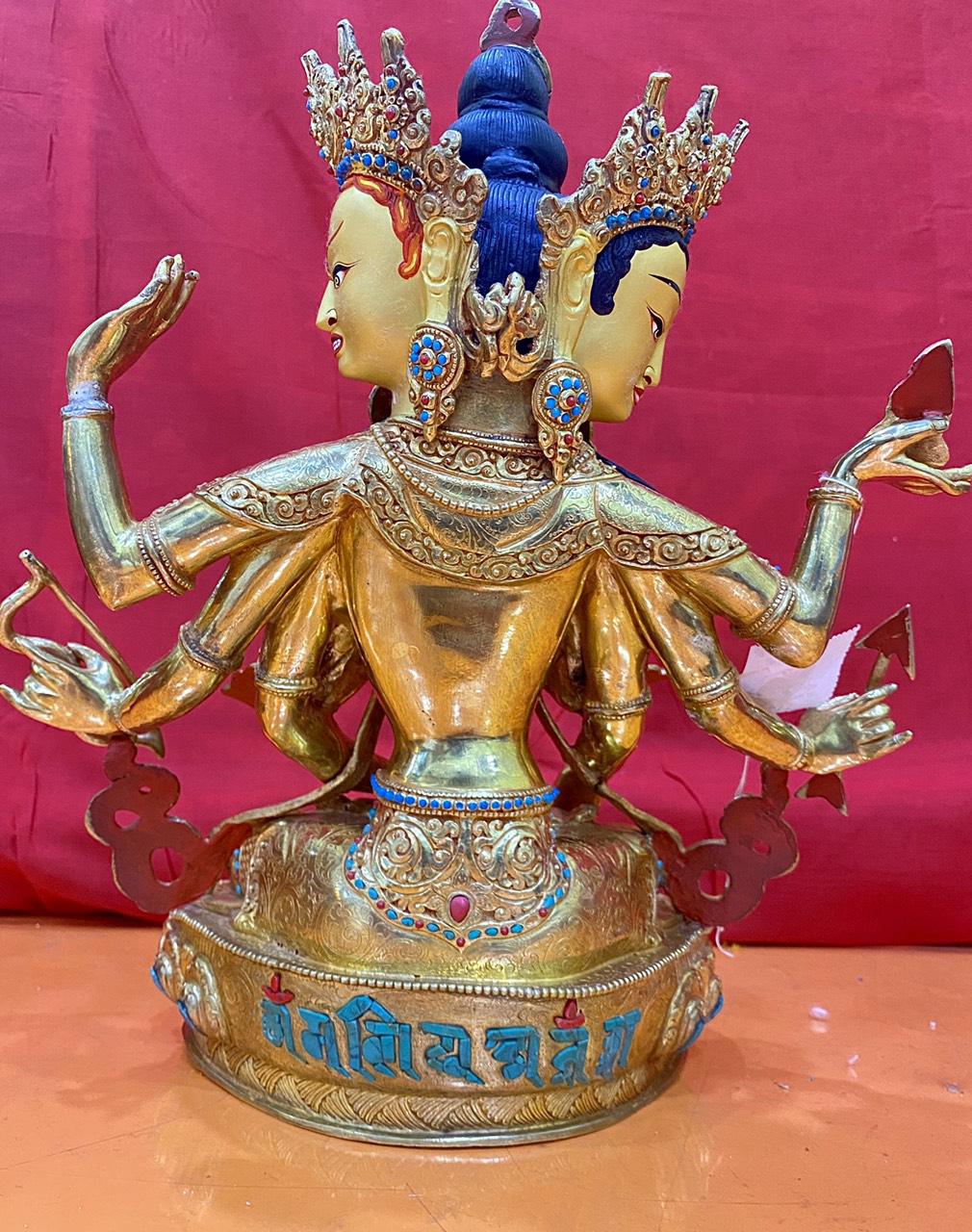 PHẬT ĐẢNH TÔN THẮNG NEPAL 37CM
