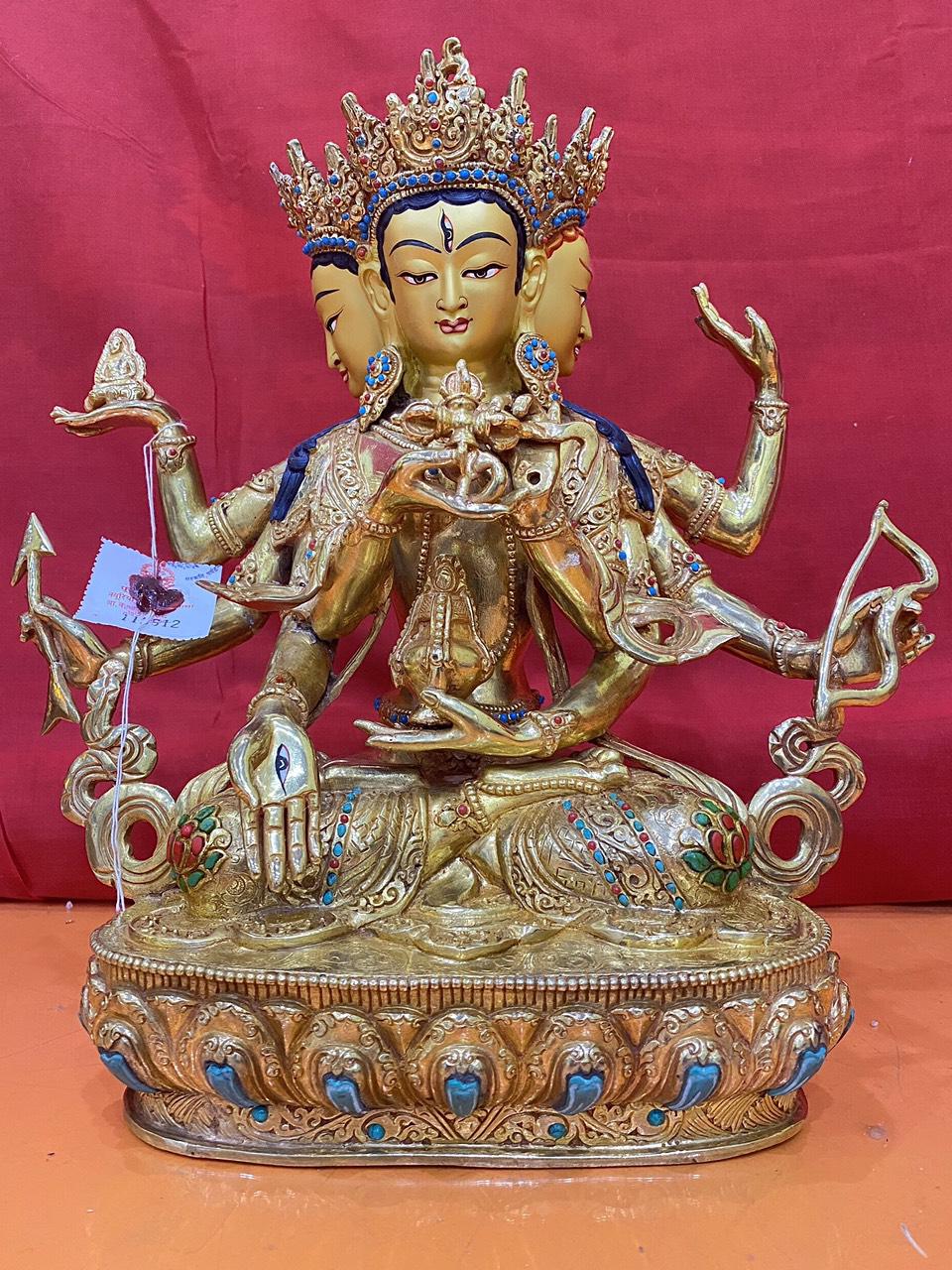 PHẬT ĐẢNH TÔN THẮNG NEPAL 37CM