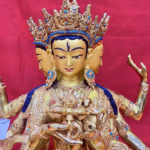 PHẬT ĐẢNH TÔN THẮNG NEPAL 37CM