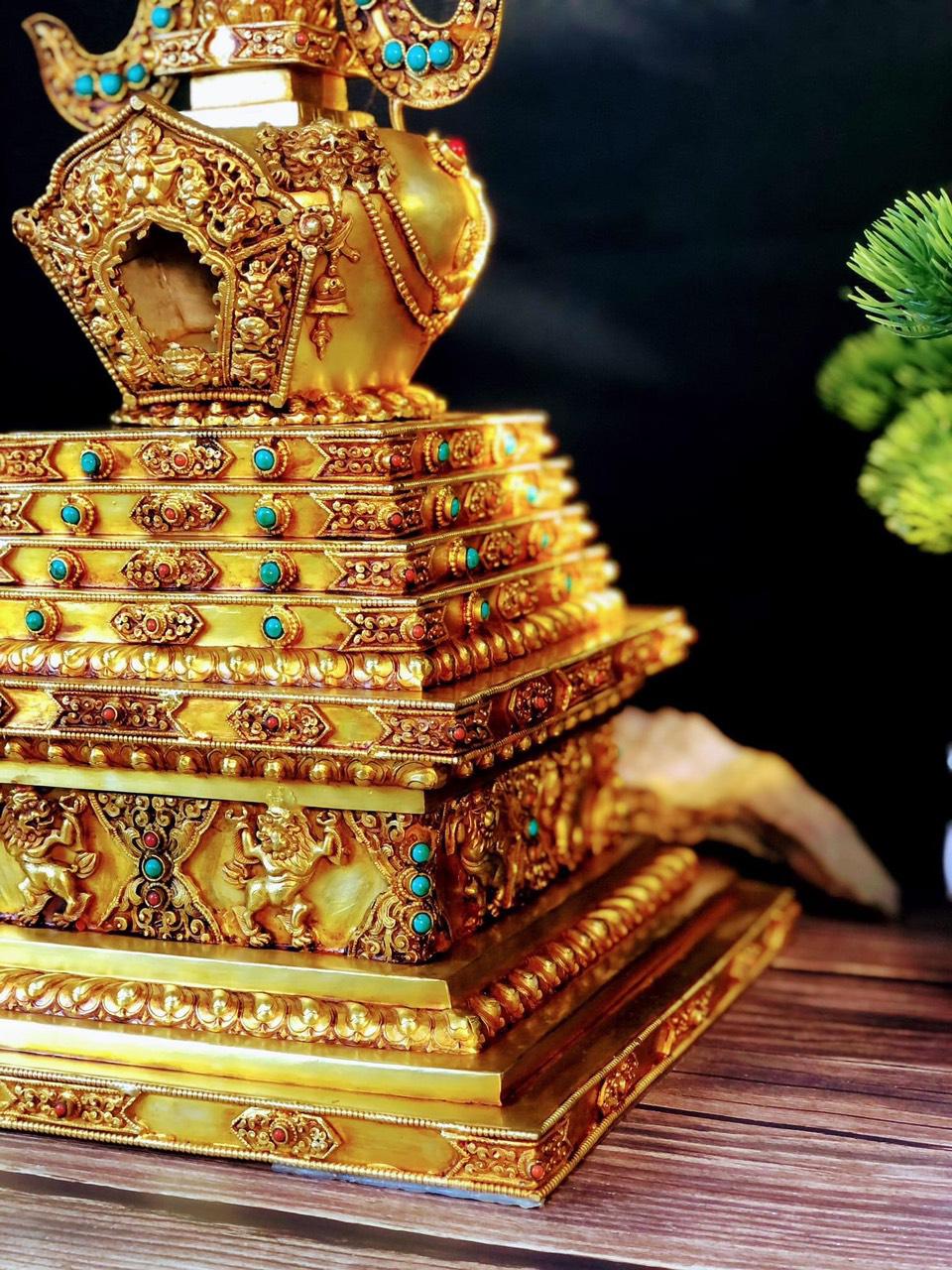 BẢO THÁP ĐỒNG DÁNG_ THÁP GIÁC NGỘ NEPAL