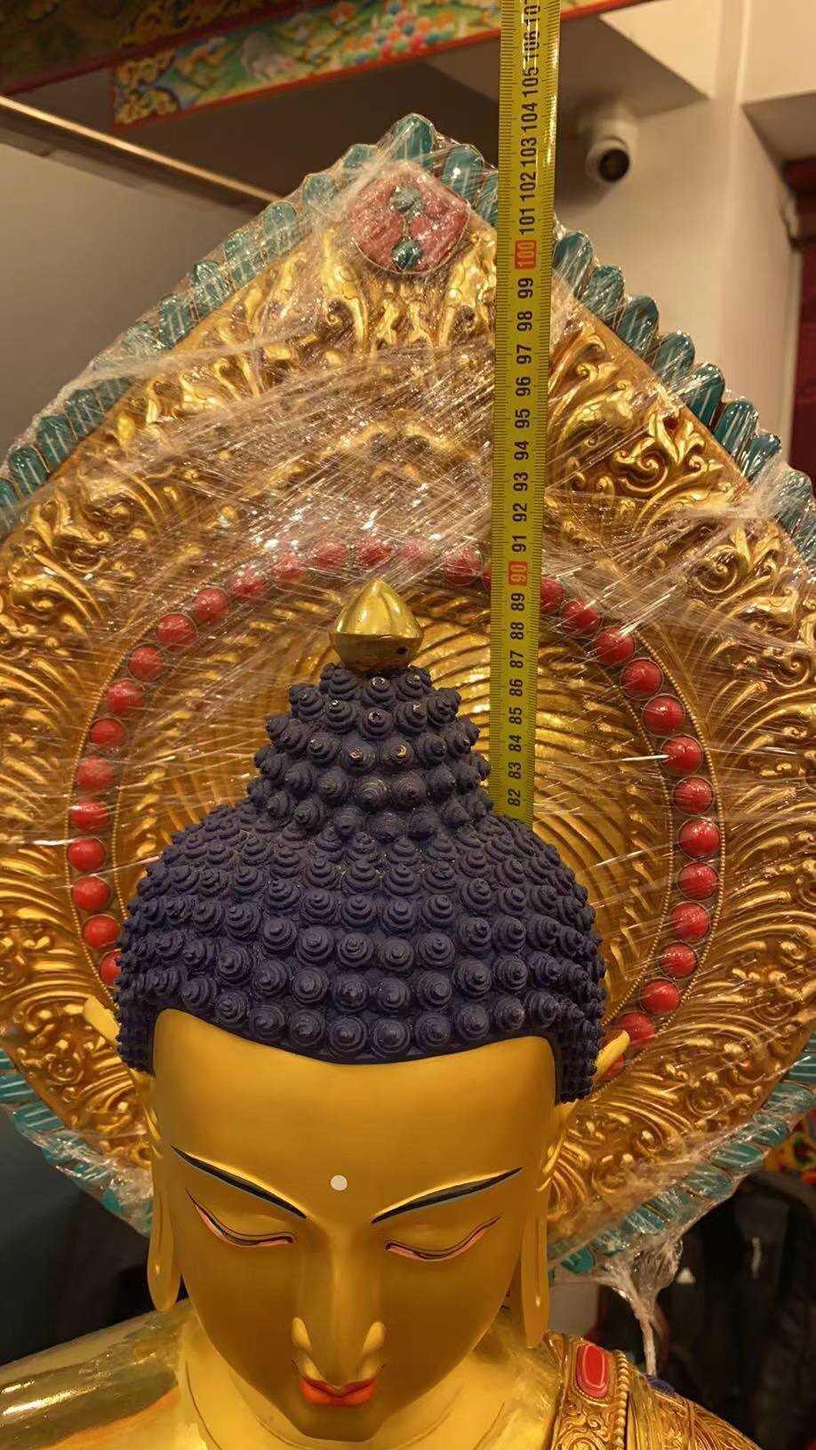 TÔN TƯỢNG THÍCH CA MÂU NI NEPAL CAO CẤP 104CM
