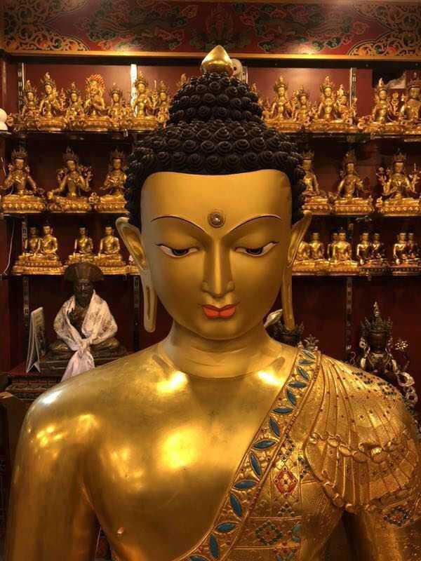 TÔN TƯỢNG THÍCH CA MÂU NI CAO CẤP NEPAL 169CM