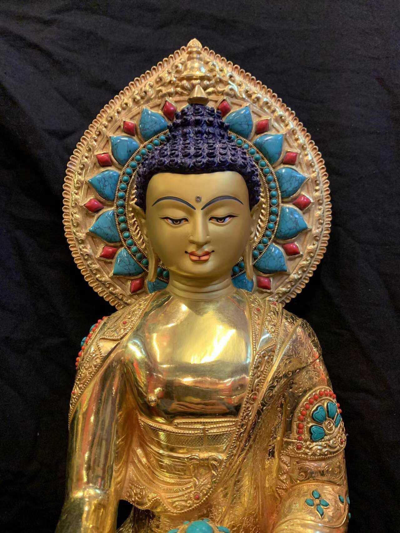 TÔN TƯỢNG THÍCH CA MÂU NI NEPAL 50CM