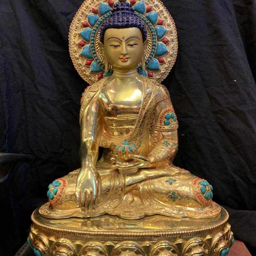 TÔN TƯỢNG THÍCH CA MÂU NI NEPAL 50CM
