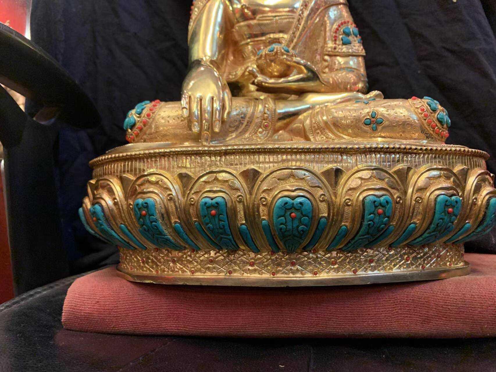 TÔN TƯỢNG THÍCH CA MÂU NI NEPAL 50CM
