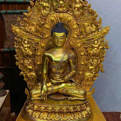 TÔN TƯỢNG THÍCH CA MÂU NI CAO CẤP NEPAL 137CM