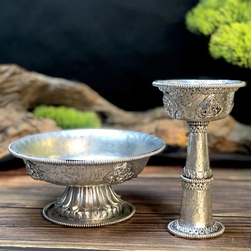 BỘ CHÉN CŨNG HỘ PHÁP BẠC