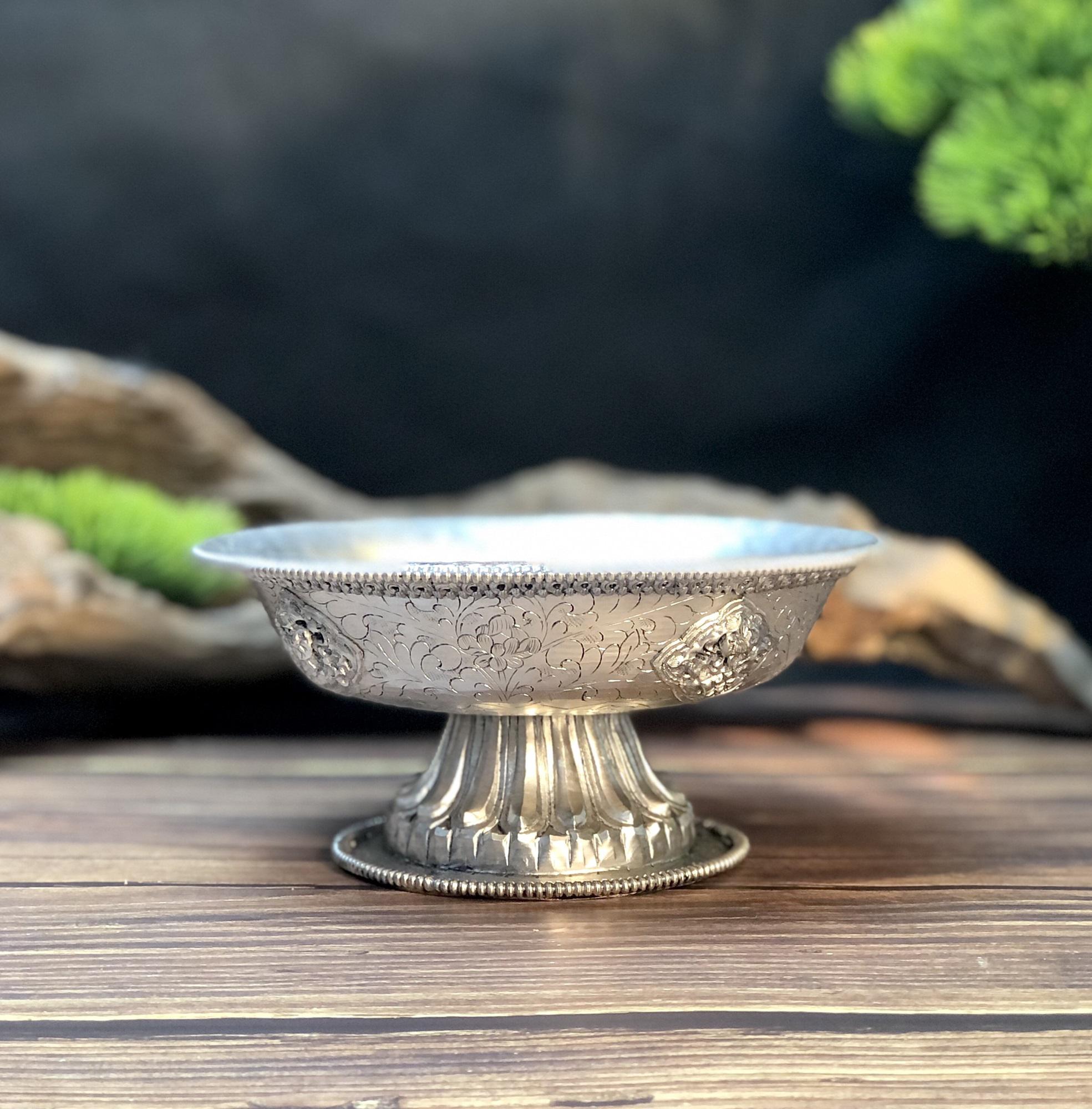 BỘ CHÉN CŨNG HỘ PHÁP BẠC