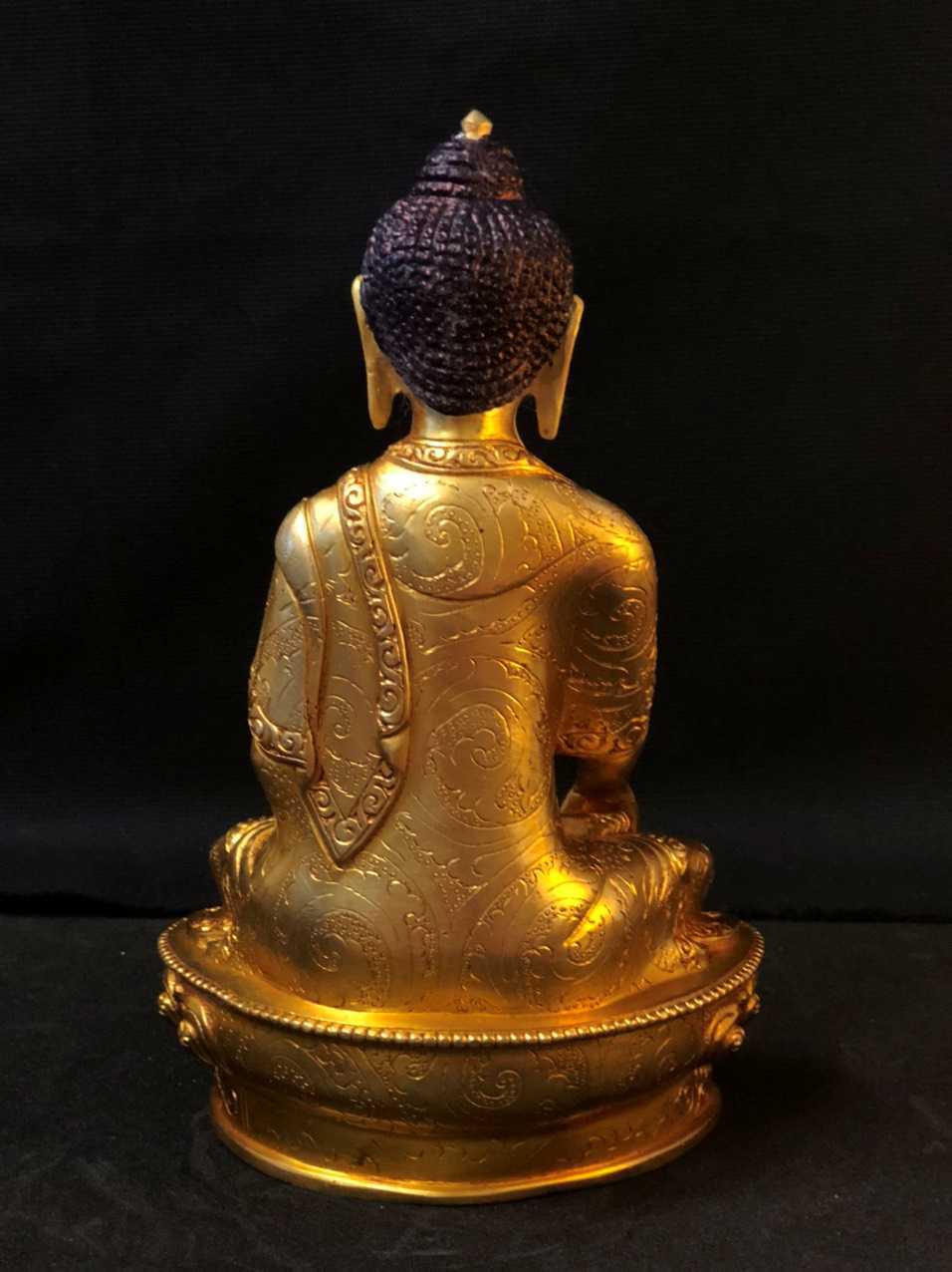 TÔN TƯỢNG THÍCH CA MÂU NI NEPAL 21CM