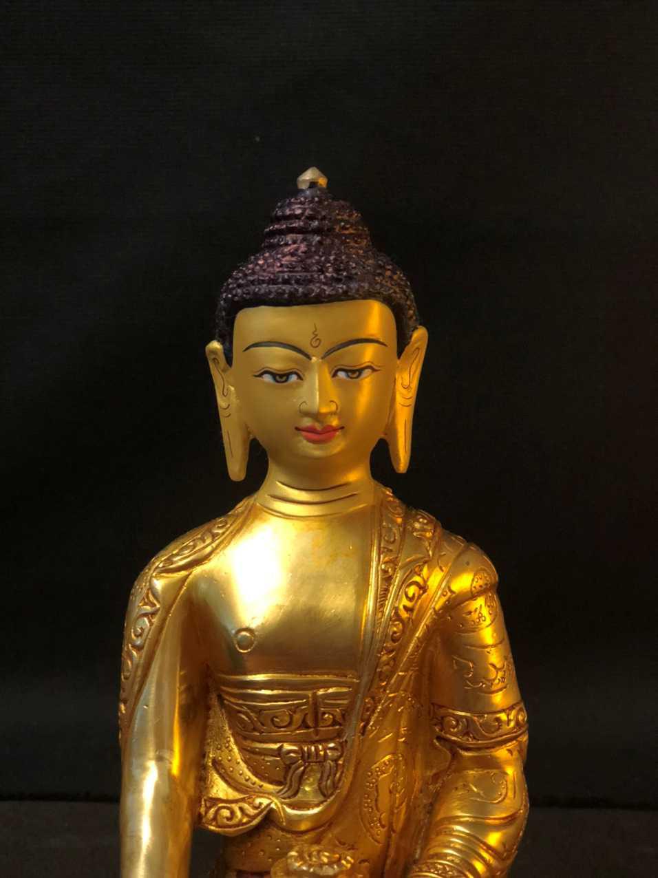 TÔN TƯỢNG THÍCH CA MÂU NI NEPAL 21CM