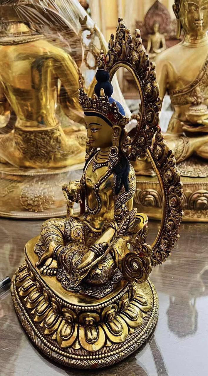 TƯỢNG ĐỊA TẠNG NEPAL 28CM