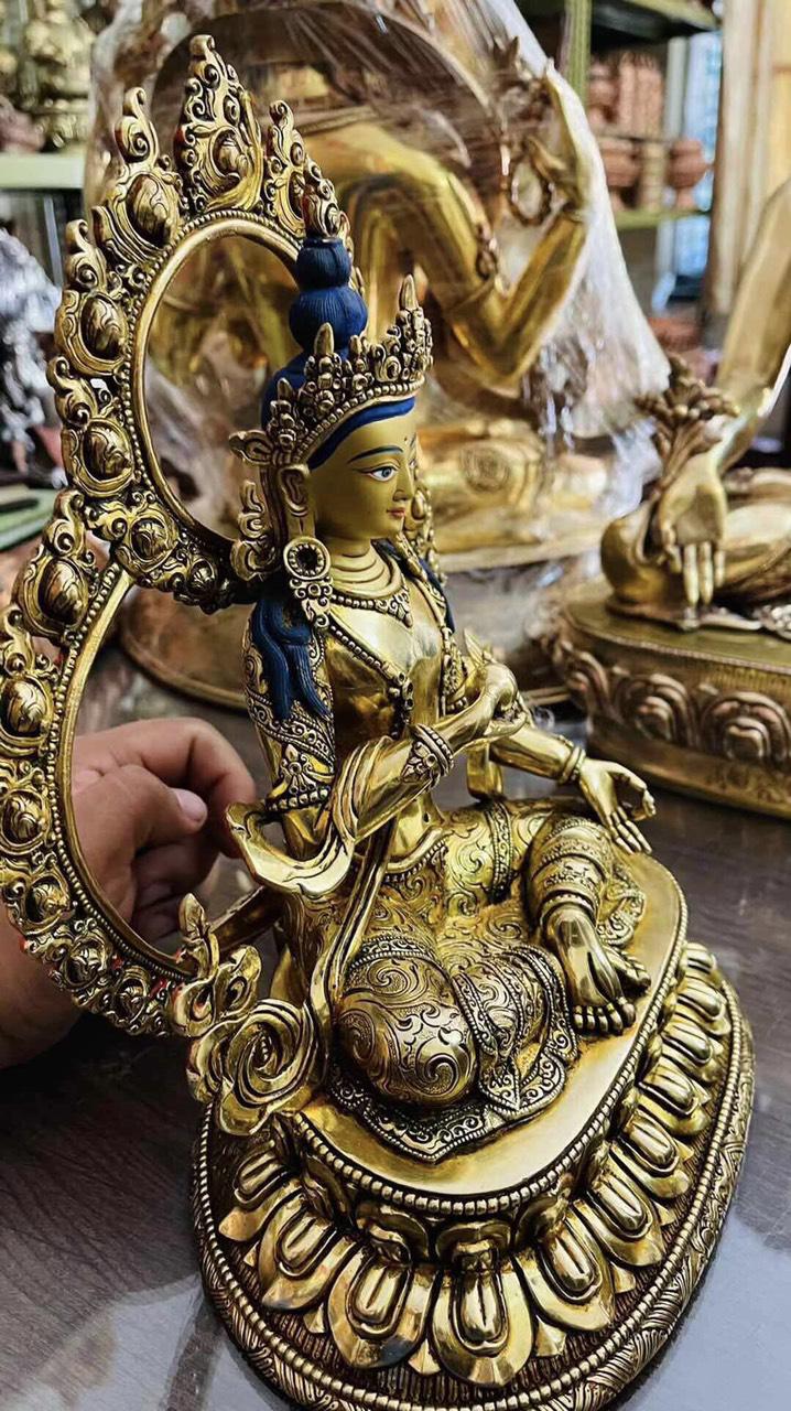 TƯỢNG ĐỊA TẠNG NEPAL 28CM
