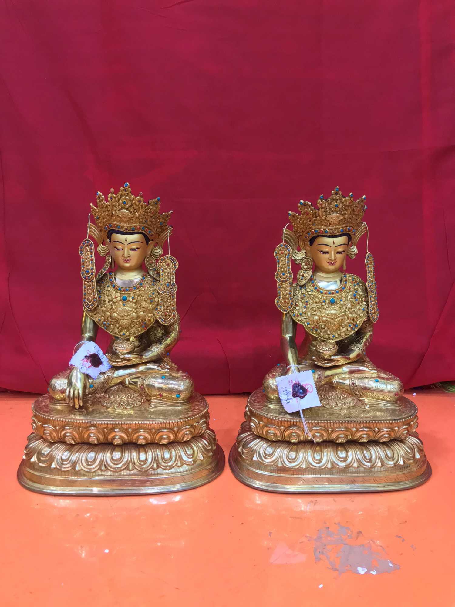TÔN TƯỢNG THÍCH CA HÌNH TƯỚNG JOWO NEPAL 36CM