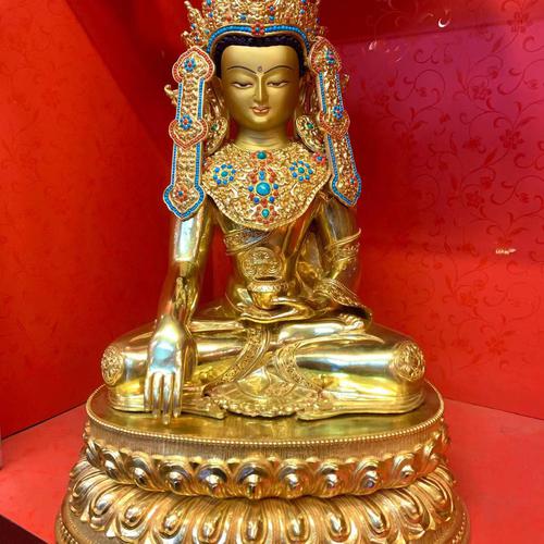 TÔN TƯỢNG THÍCH CA HÌNH TƯỚNG JOWO NEPAL 45CM