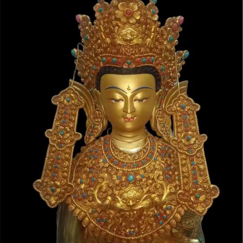 TÔN TƯỢNG THÍCH CA HÌNH TƯỚNG JOWO NEPAL 50CM
