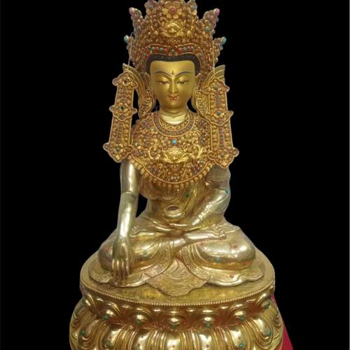 TÔN TƯỢNG THÍCH CA HÌNH TƯỚNG JOWO NEPAL 50CM