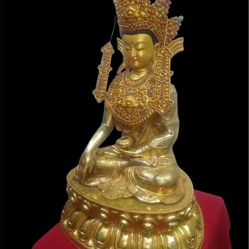 TÔN TƯỢNG THÍCH CA HÌNH TƯỚNG JOWO NEPAL 50CM