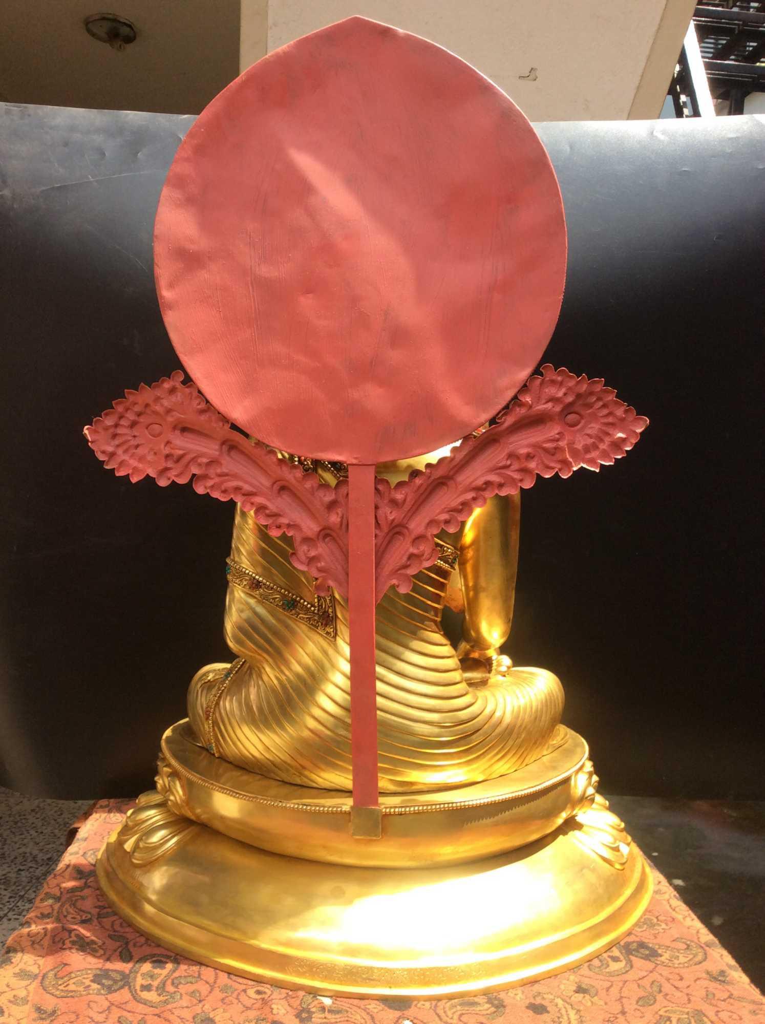 TÔN TƯỢNG THÍCH CA HÌNH TƯỚNG JOWO NEPAL 73CM