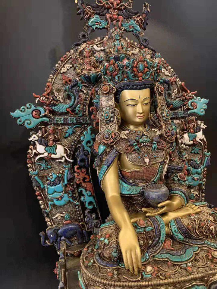 TÔN TƯỢNG THÍCH CA HÌNH TƯỚNG JOWO CAO CẤP NEPAL 86CM