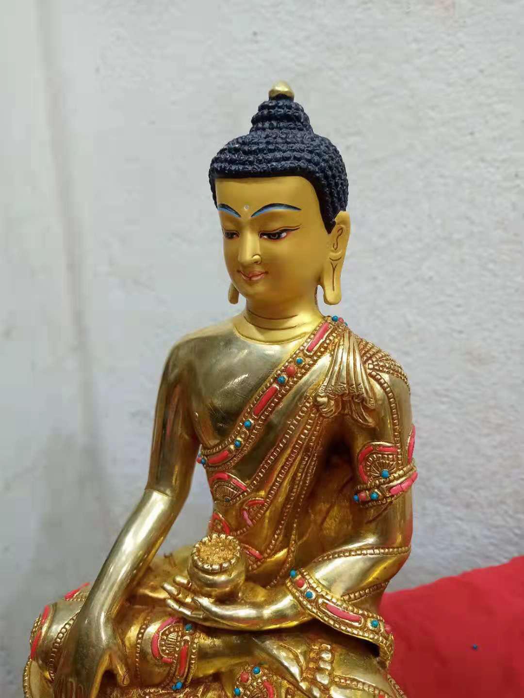 TAM THẾ PHẬT (THÍCH CA - A DI ĐÀ - DƯỢC SƯ) 23CM