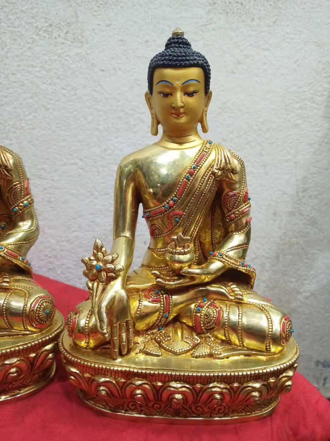 TAM THẾ PHẬT (THÍCH CA - A DI ĐÀ - DƯỢC SƯ) 23CM
