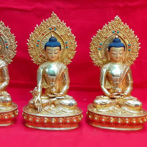 TAM THẾ PHẬT (THÍCH CA - A DI ĐÀ - DƯỢC SƯ) 23CM