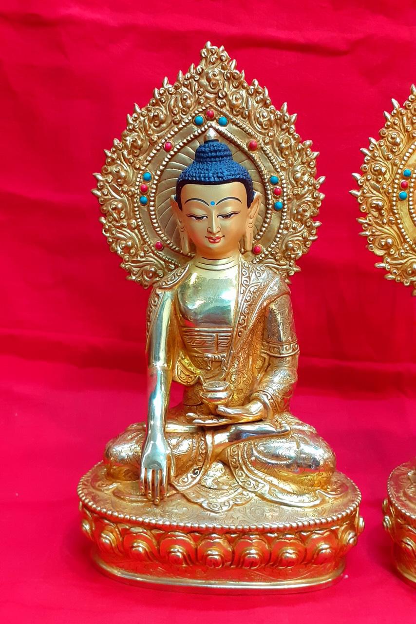 TAM THẾ PHẬT (THÍCH CA - A DI ĐÀ - DƯỢC SƯ) 23CM