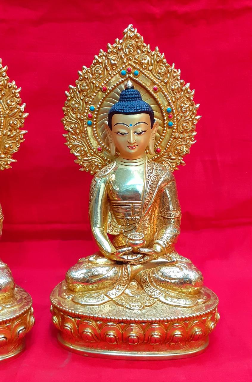 TAM THẾ PHẬT (THÍCH CA - A DI ĐÀ - DƯỢC SƯ) 23CM