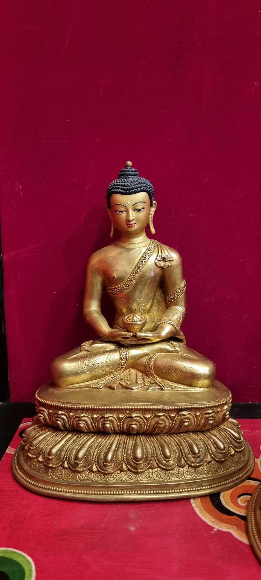 TAM THẾ PHẬT (THÍCH CA - A DI ĐÀ - DƯỢC SƯ) 28CM