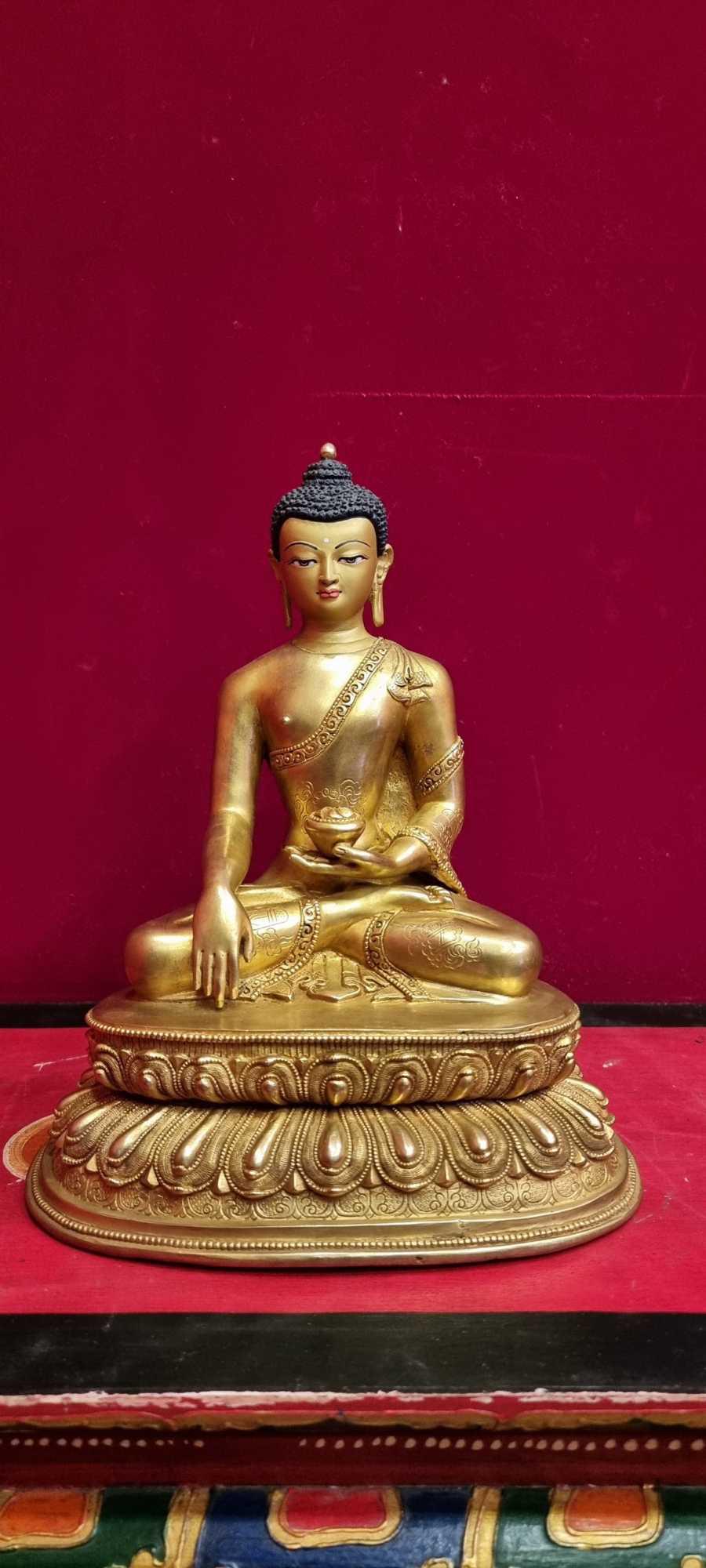 TAM THẾ PHẬT (THÍCH CA - A DI ĐÀ - DƯỢC SƯ) 28CM