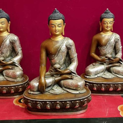 TAM THẾ PHẬT (THÍCH CA - A DI ĐÀ - DƯỢC SƯ) 30CM