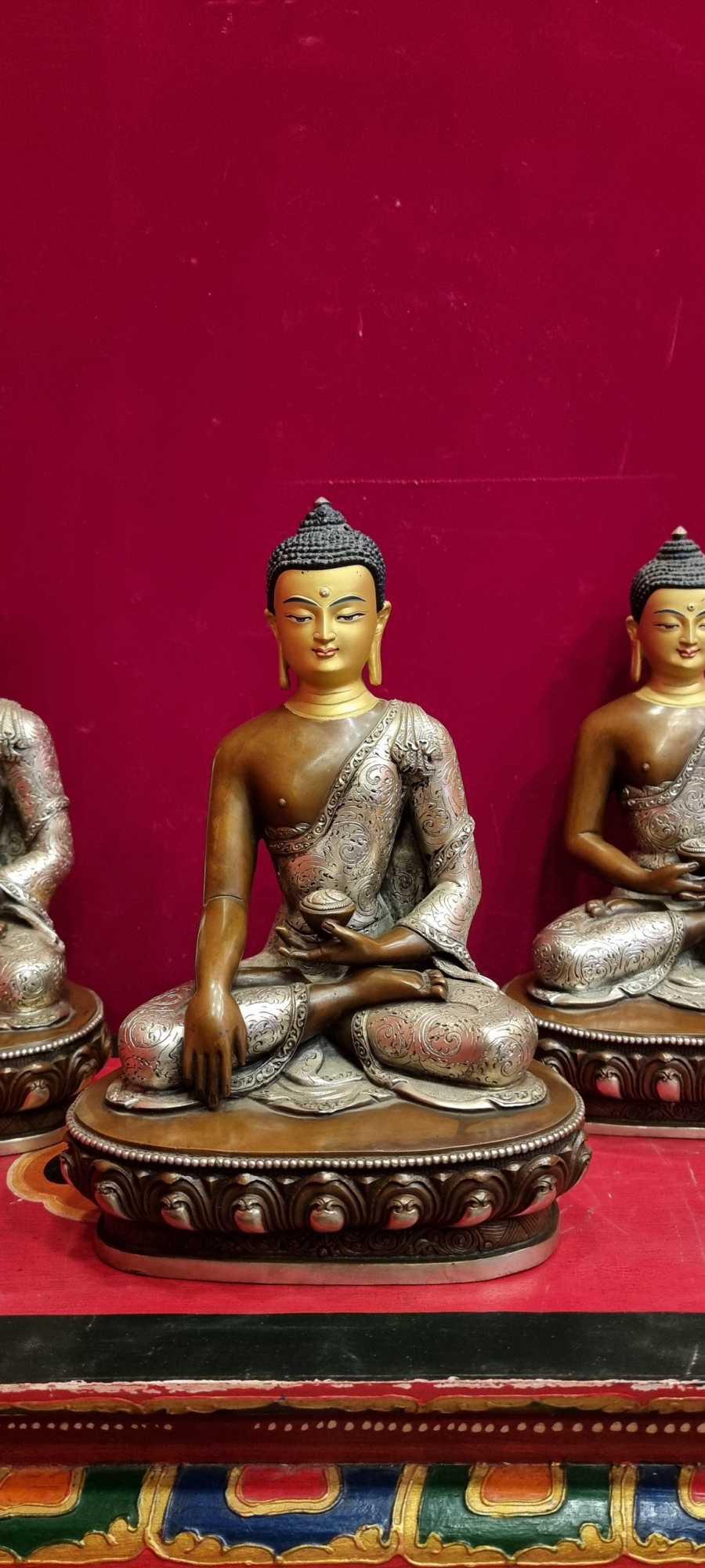 TAM THẾ PHẬT (THÍCH CA - A DI ĐÀ - DƯỢC SƯ) 30CM