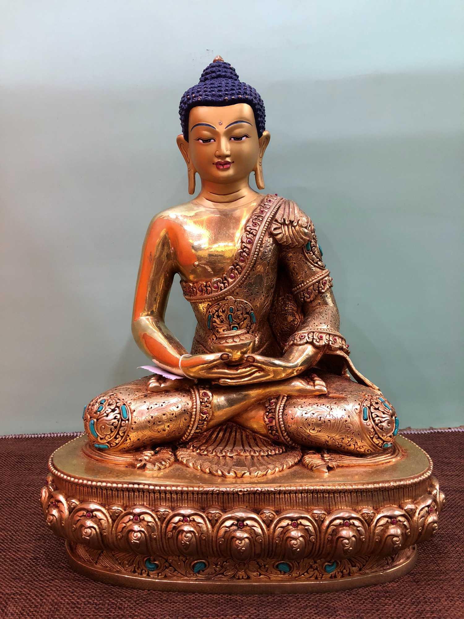 TAM THẾ PHẬT (THÍCH CA - A DI ĐÀ - DƯỢC SƯ) 33CM