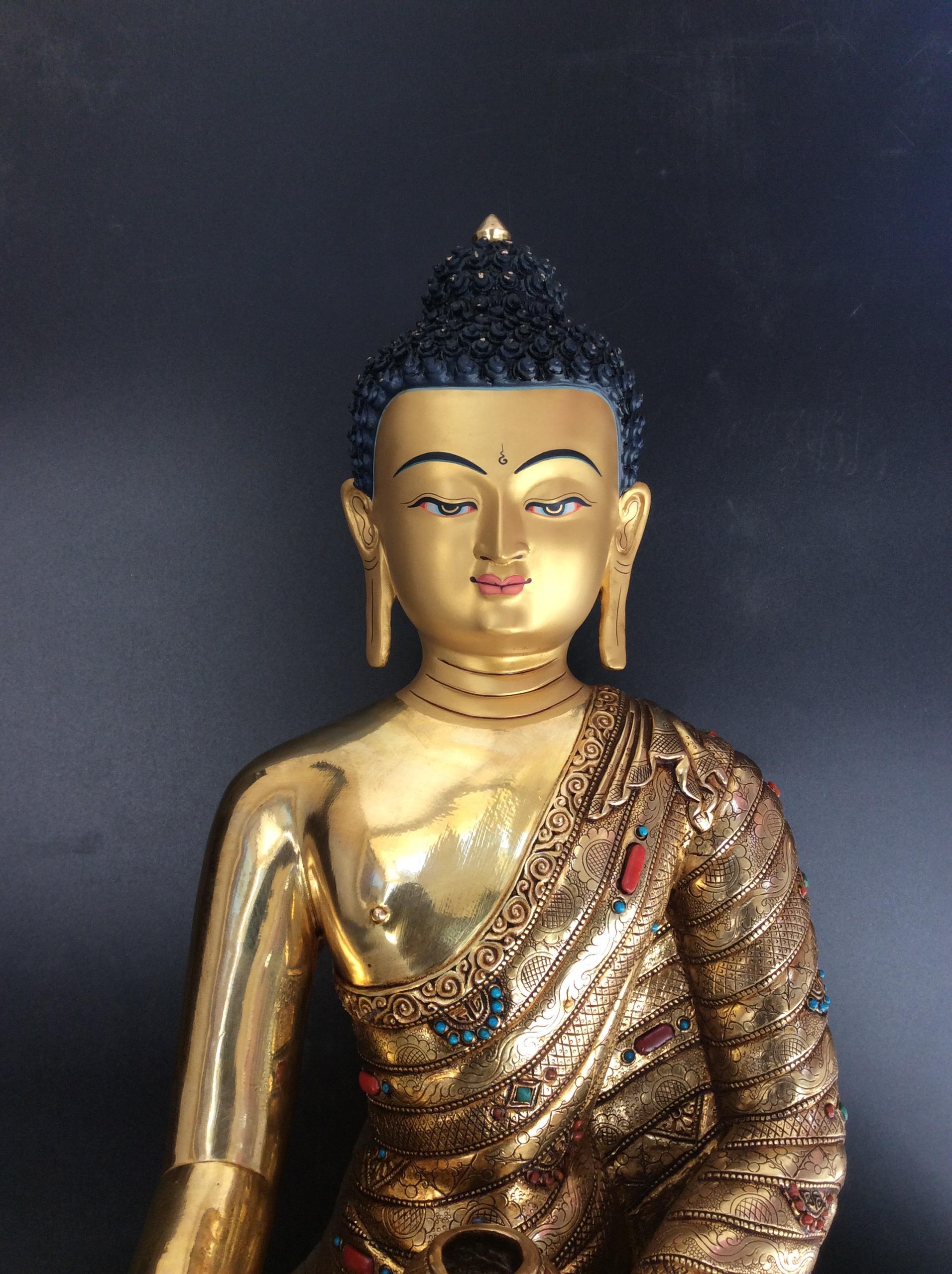 TAM THẾ PHẬT (THÍCH CA - A DI ĐÀ - DƯỢC SƯ) 45CM